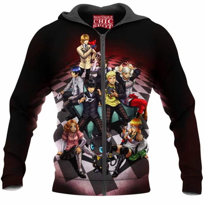 Persona 5 Zip Hoodie