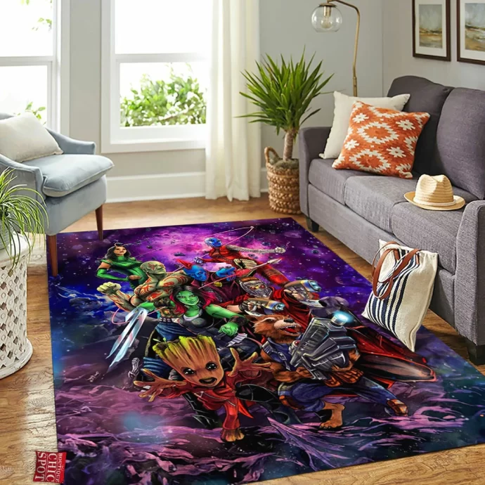 Guardians Of The Galaxy Rectangle Rug