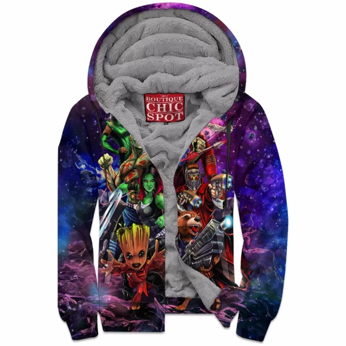 Guardians Of The Galaxy Zip Fleece Hoodie