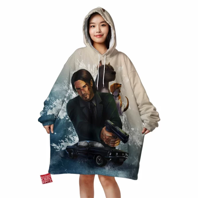 John Wick Blanket Hoodie