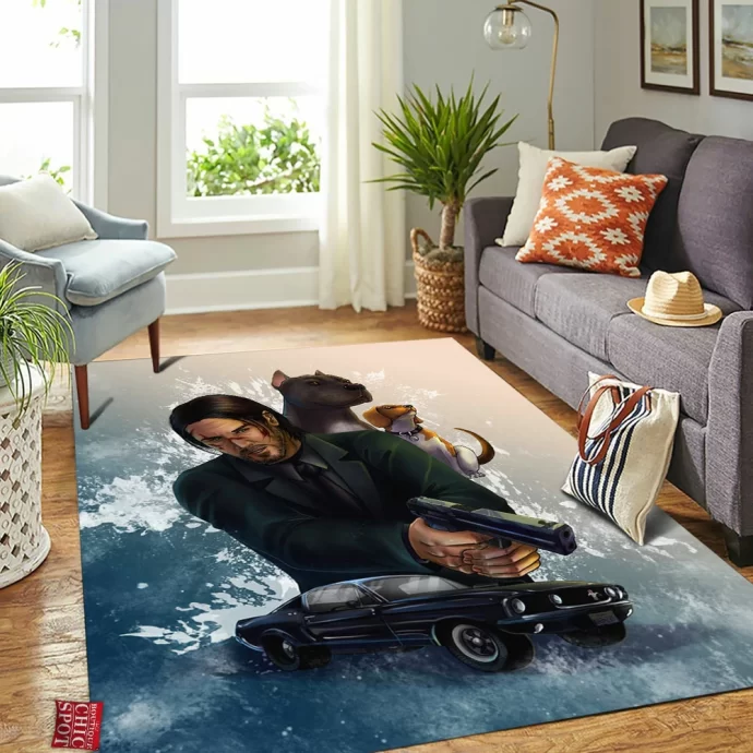 John Wick Rectangle Rug