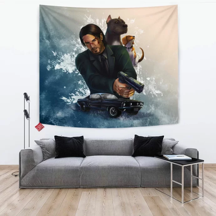 John Wick Tapestry