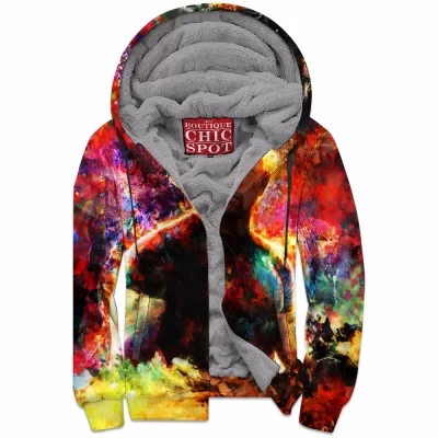Dwayne Johnson Zip-Fleece-Hoodie, The Rock Zip-Fleece-Hoodie