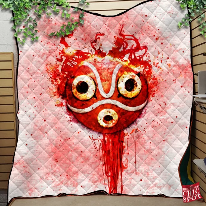 Princess Mononoke Quilt Blanket