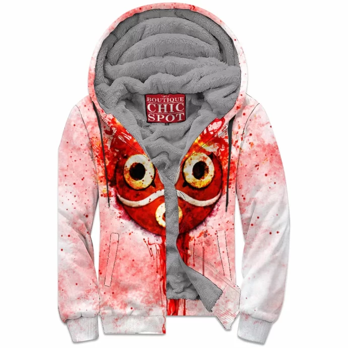 Princess Mononoke Zip Fleece Hoodie