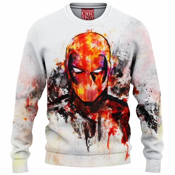 Deadpool Knitted Sweater