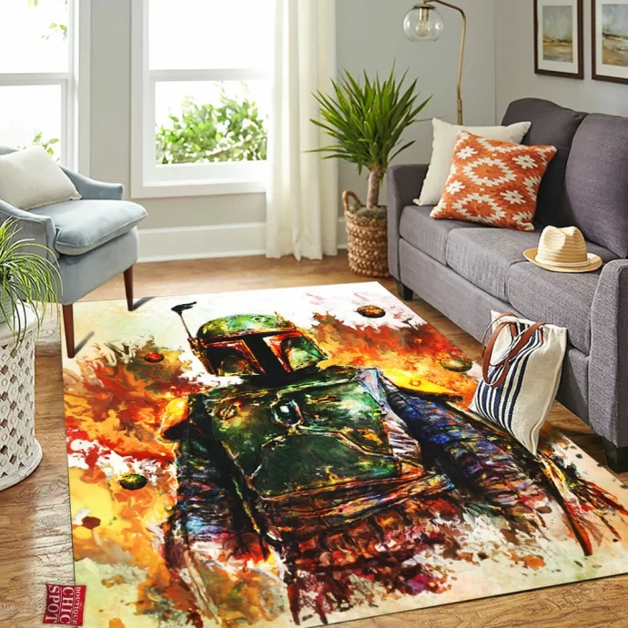 Boba Fett Rectangle Rug