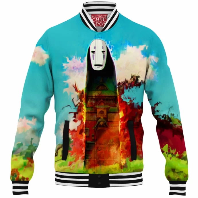 No Face Baseball Jacket