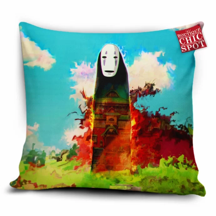 No Face Pillow Cover