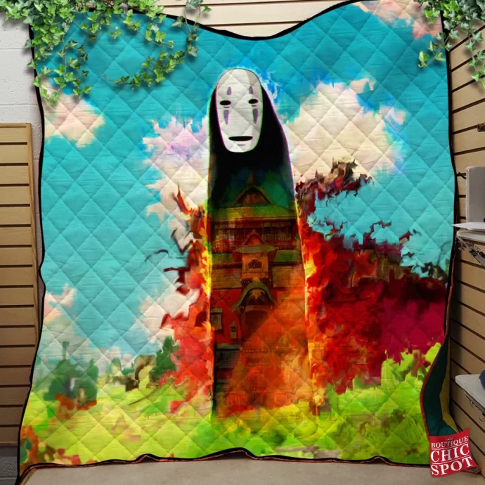 No Face Quilt Blanket