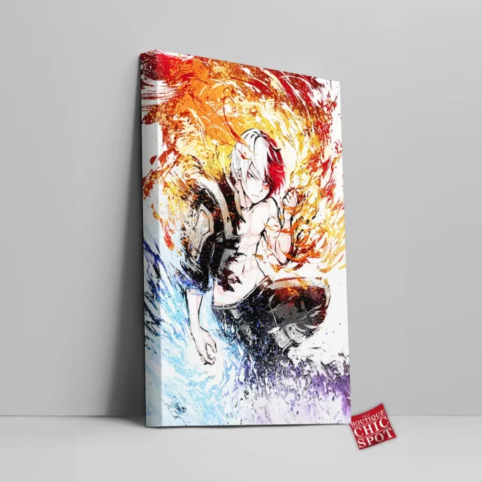 Todoroki Canvas Wall Art