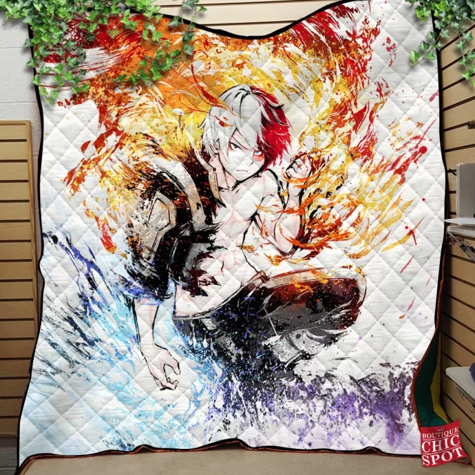 Todoroki Quilt Blanket