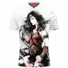 Comic Polo Shirt, Wonder Woman Polo Shirt