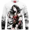 Wonder Woman Sweatshirt, Abstract Sweatshirt, Comic Sweatshirt, Superhero Sweatshirt