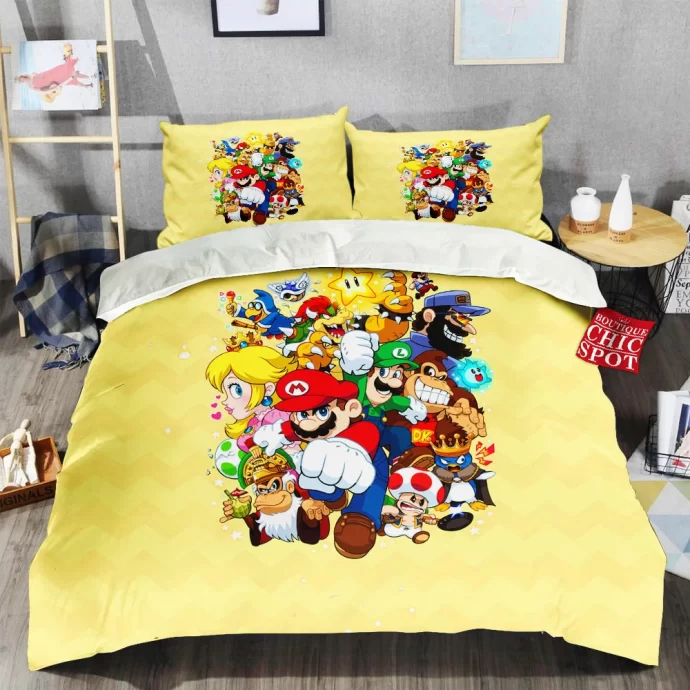 Super Mario Bros Bedding Set