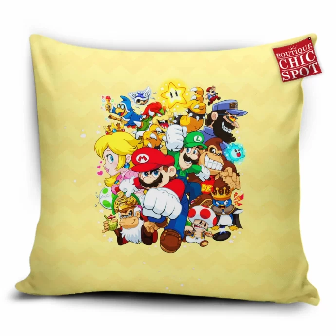 Super Mario Bros Pillow Cover