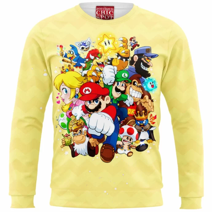 Super Mario Bros Sweatshirt