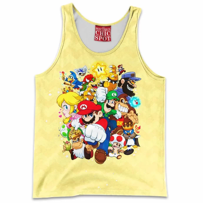 Super Mario Bros Tank Top