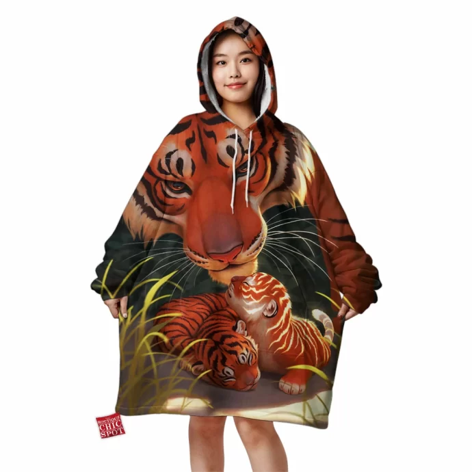 Tiger Blanket Hoodie