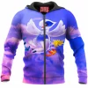 Anime Zip-Hoodie, Lugia Zip-Hoodie, Pokemon Zip-Hoodie