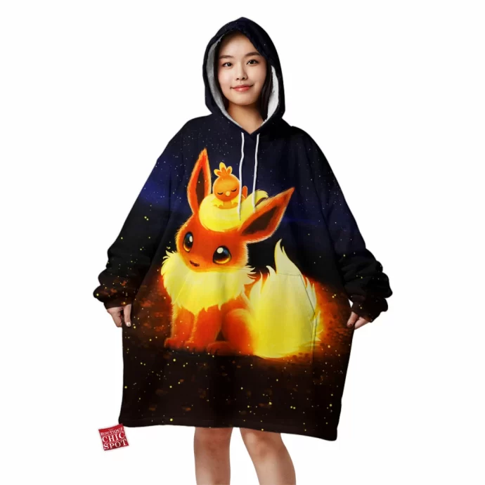 Flareon Blanket Hoodie