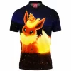 Anime Polo Shirt, Lugia Polo Shirt, Pokemon Polo Shirt