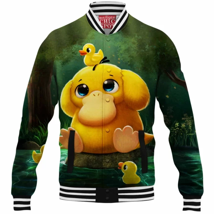 Psyduck Baseball Jacket