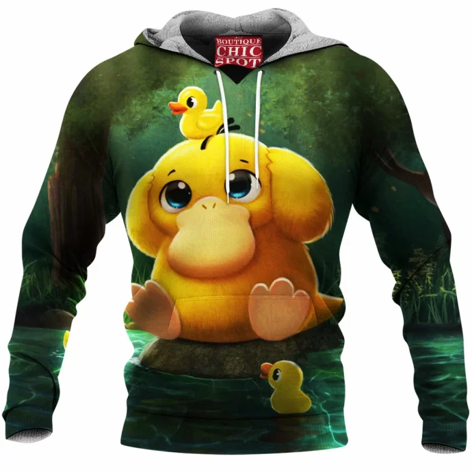 Psyduck Fleece Hoodie