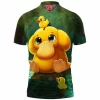 Anime Polo Shirt, Pokemon Polo Shirt, Psyduck Polo Shirt