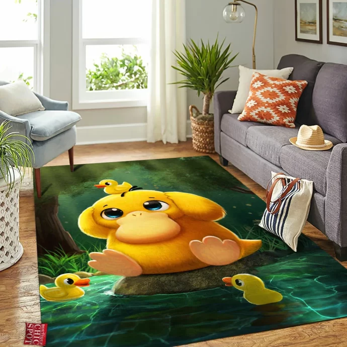 Psyduck Rectangle Rug