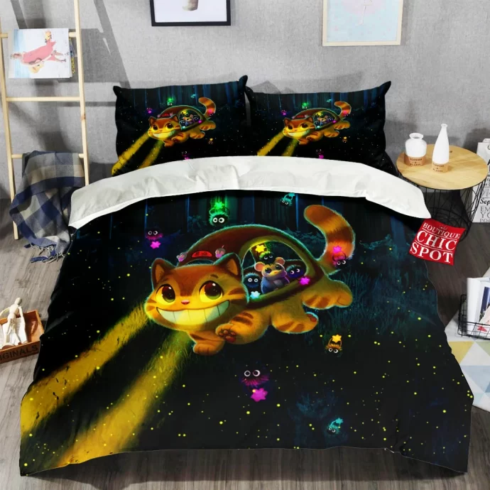 Catbus Bedding Set