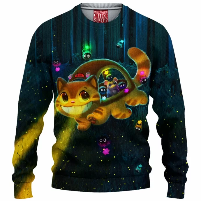 Catbus Knitted Sweater