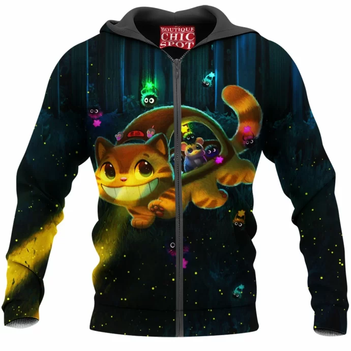 Catbus Zip Hoodie