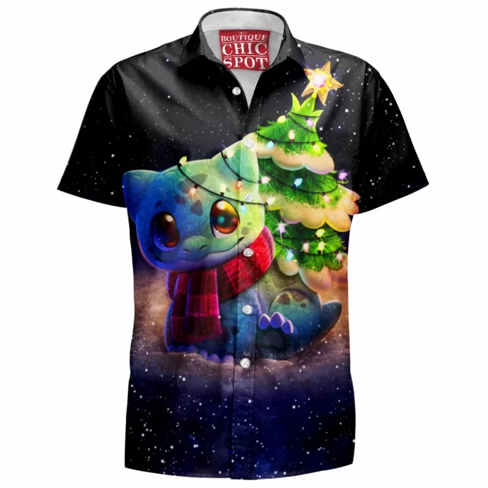 Christmas Bulbasaur Hawaiian Shirt