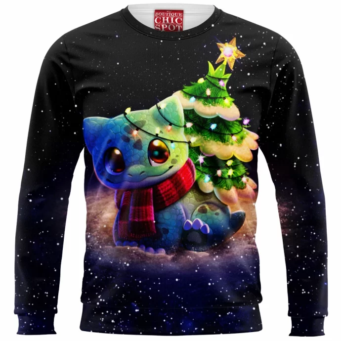 Christmas Bulbasaur Sweatshirt