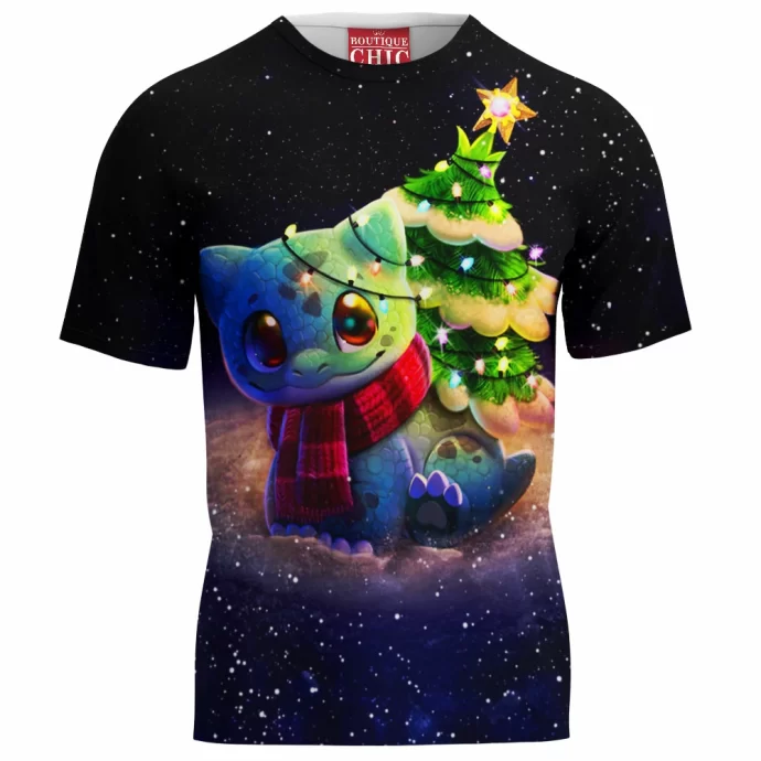 Christmas Bulbasaur T-Shirt