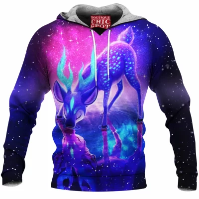 Deer Fleece-Hoodie