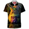 Anime Hawaiian-Shirt, Gengar Hawaiian-Shirt, Pokemon Hawaiian-Shirt, Totoro Hawaiian-Shirt, Ghibli Hawaiian-Shirt