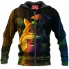 Anime Zip-Hoodie, Gengar Zip-Hoodie, Pokemon Zip-Hoodie, Totoro Zip-Hoodie, Ghibli Zip-Hoodie