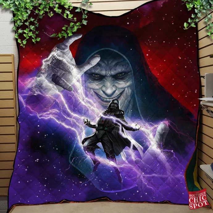 Darth Vader Quilt Blanket