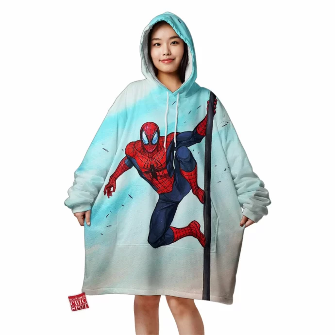 Spider-man Blanket Hoodie