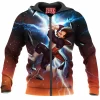 Anime Zip-Hoodie, Dragon Ball Zip-Hoodie, Vegeta Zip-Hoodie