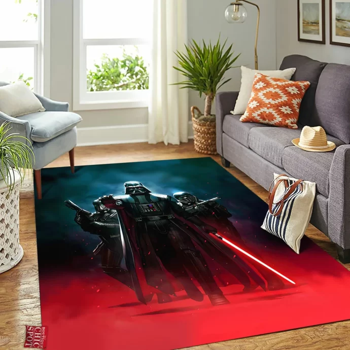 Darth Vader Rectangle Rug