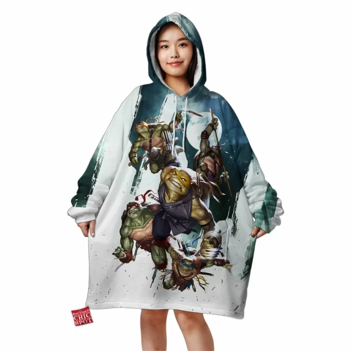 Teenage Mutant Ninja Turtles Blanket Hoodie