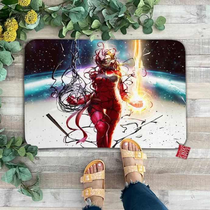 Captain Marvel Absolute Carnage Doormat