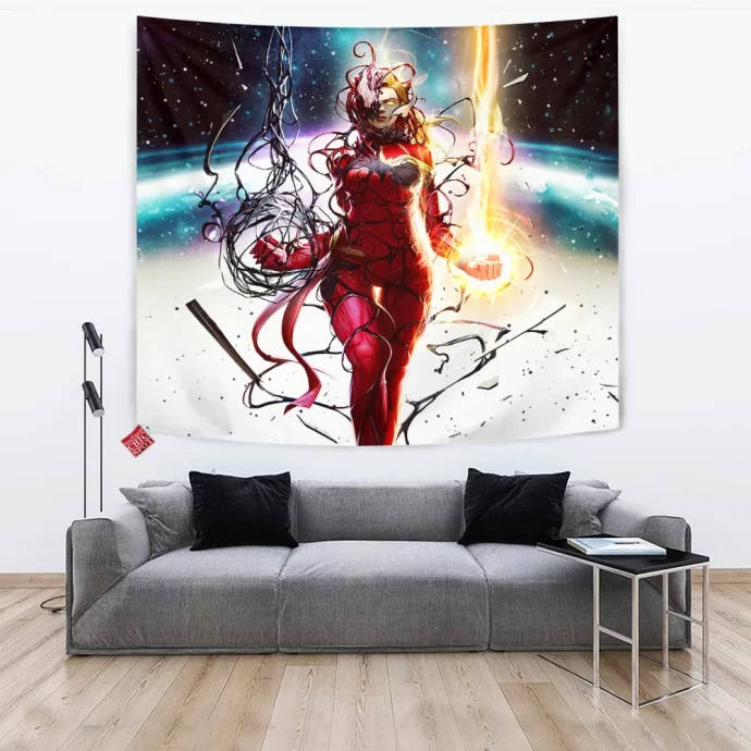 Captain Marvel Absolute Carnage Tapestry