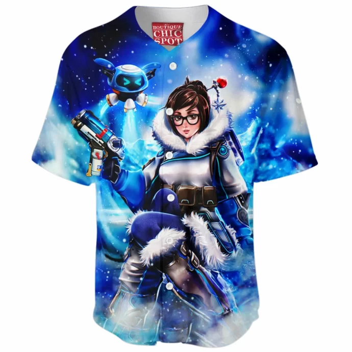 Mei Overwatch Baseball Jersey