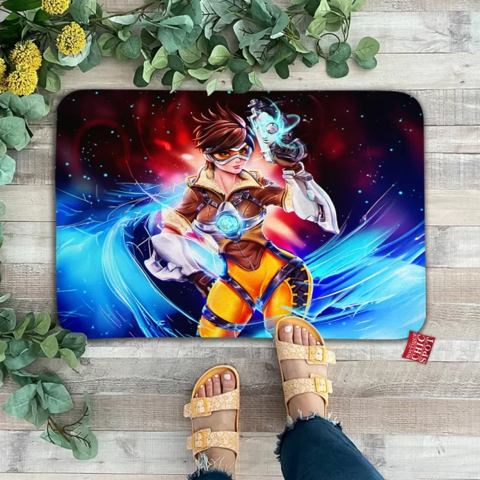 Tracer From Overwatch Doormat