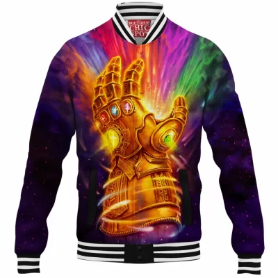 Comic Baseball-Jacket, Infinity Gauntlet Baseball-Jacket