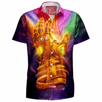 Comic Hawaiian-Shirt, Infinity Gauntlet Hawaiian-Shirt